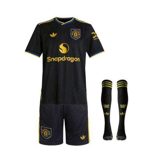 Kids Manchester United Third Shirt 25/26 - FullKit