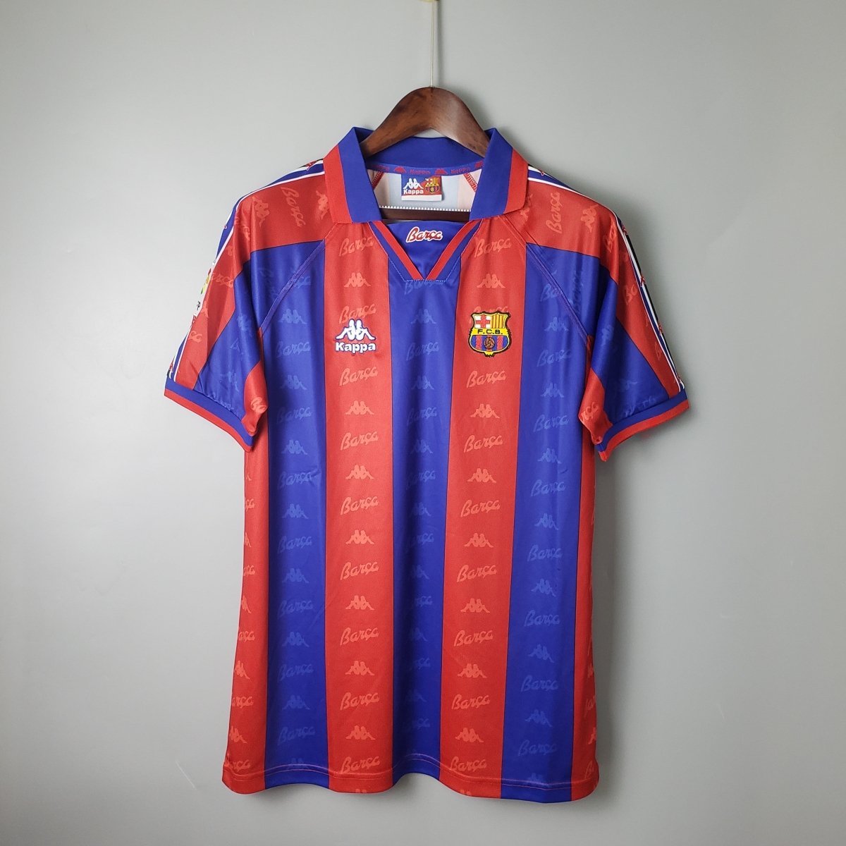 Retro Barcelona Home Shirt 96/97 - FullKit image 8