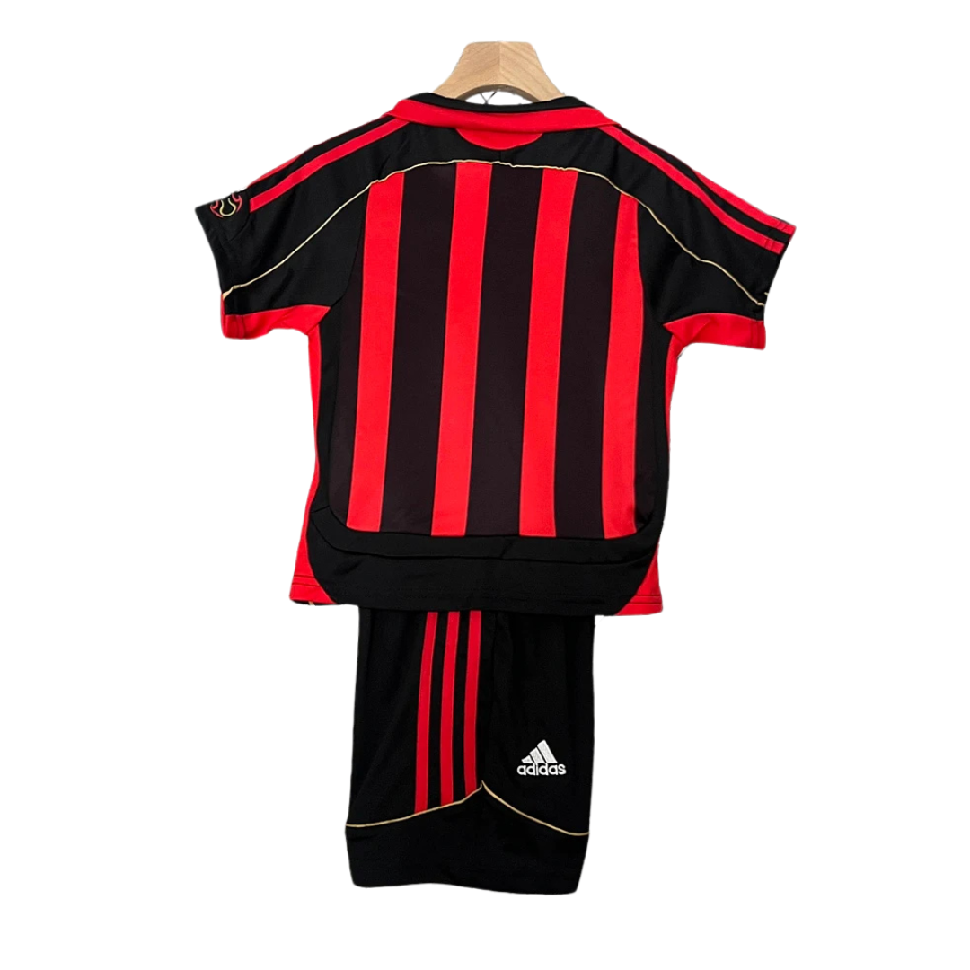 Kids Retro AC Milan Home Kit 06/07 – FullKit image 2