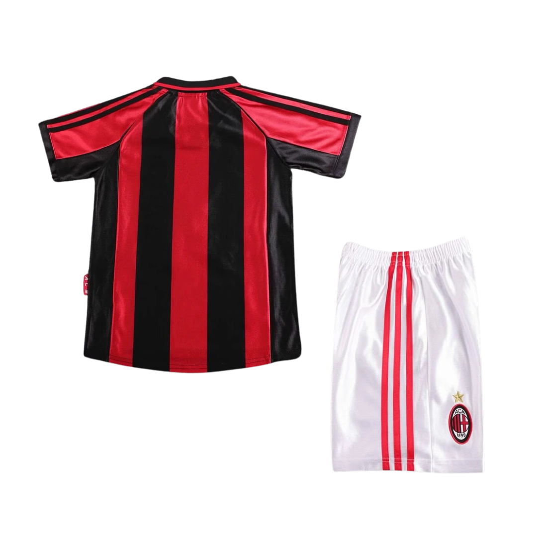 Kids Retro AC Milan Home Kit 98/99 – FullKit image 2
