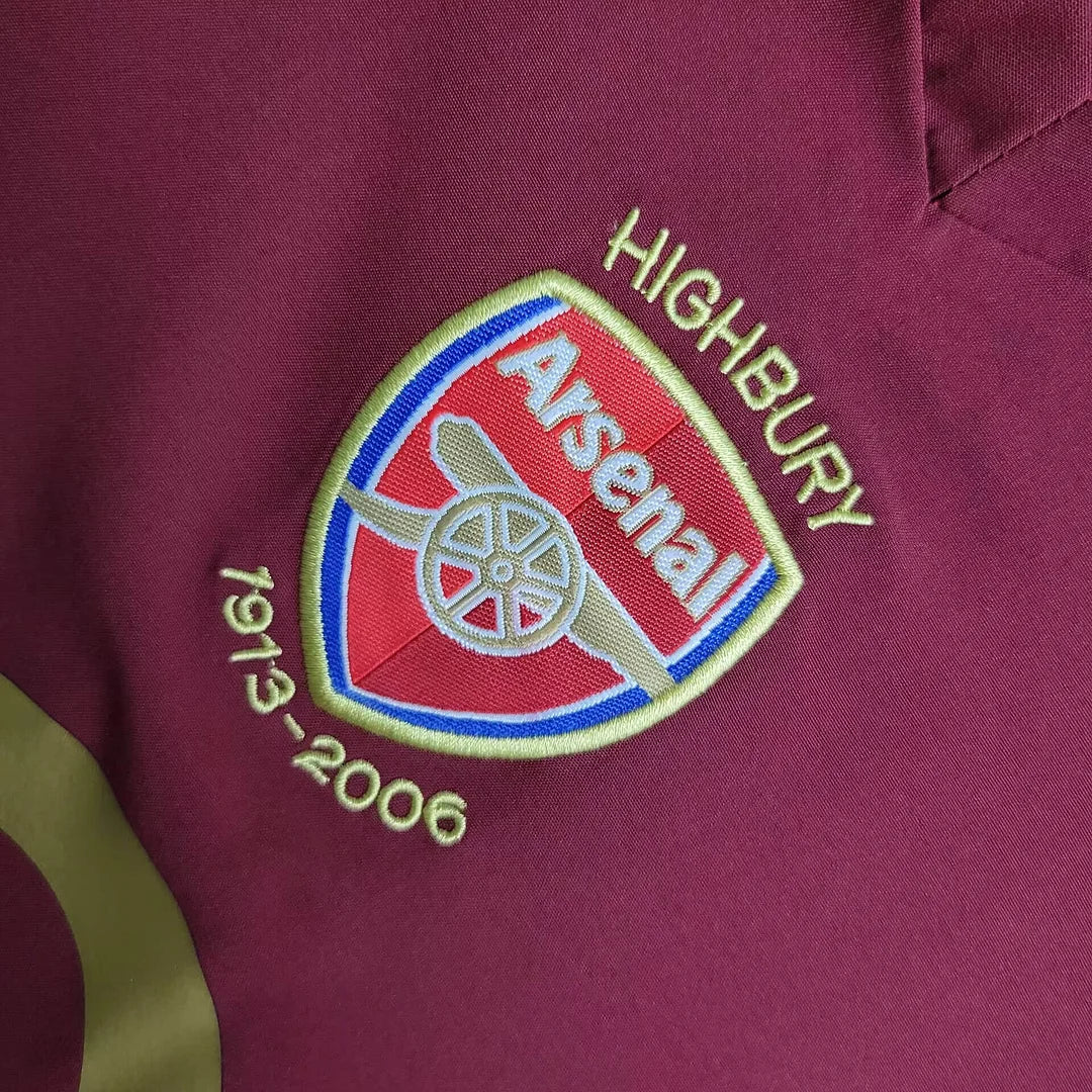 Kids Retro Arsenal Away Kit 05/06 – FullKit image 3