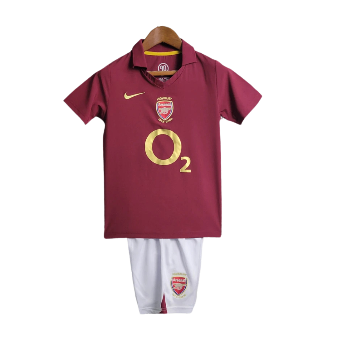 Kids Retro Arsenal Away Kit 05/06 – FullKit