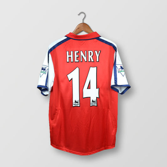 Retro Arsenal Home Shirt 01/02 - Henry 14 – FullKit