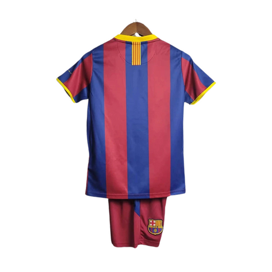 Kids Retro Barcelona Home Kit 10/11 – FullKit image 2