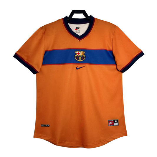 Retro Barcelona Away Shirt 98/99 – FullKit