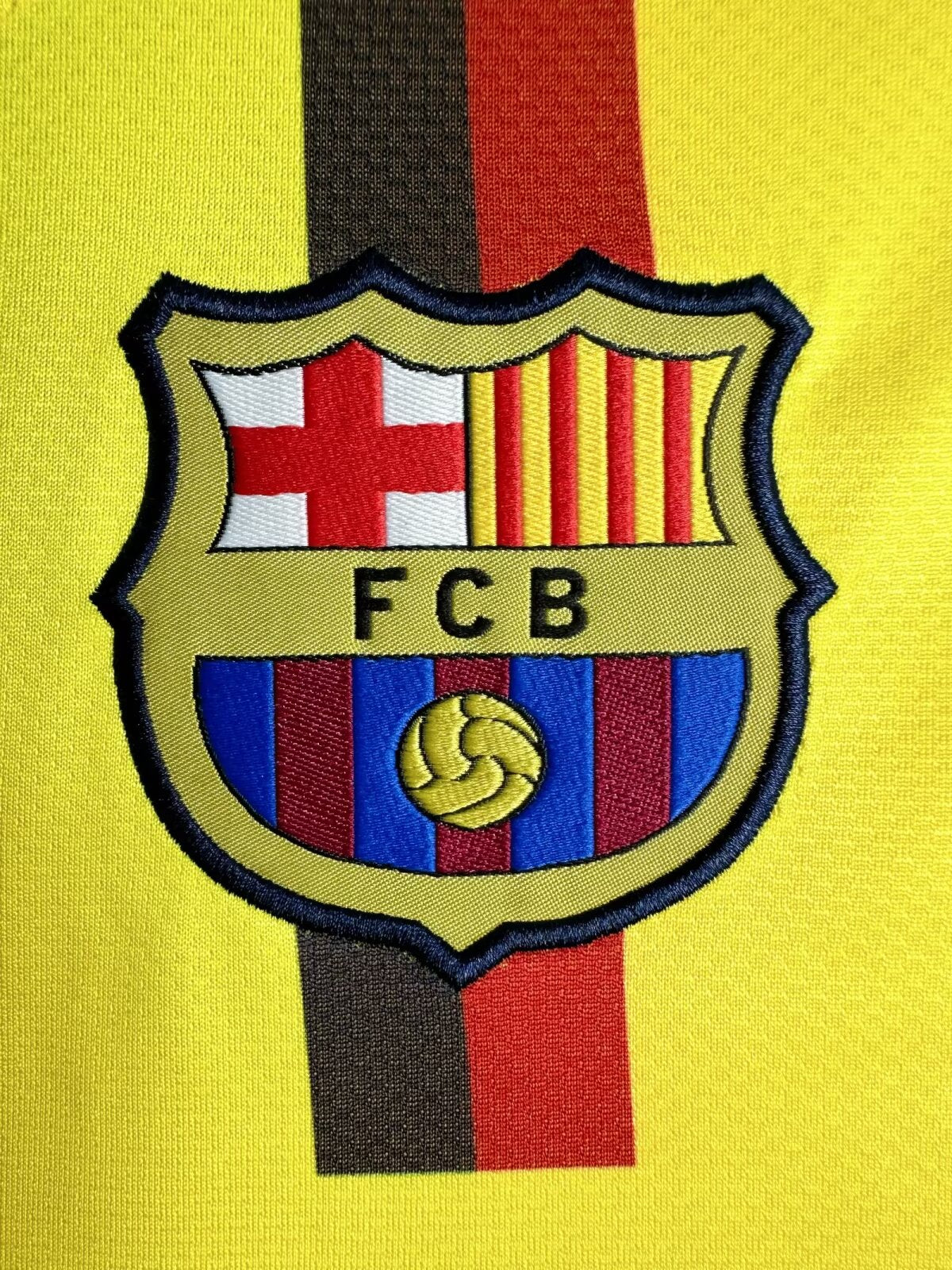 Retro Barcelona Away Shirt 08/09 - Long Sleeve – FullKit image 3