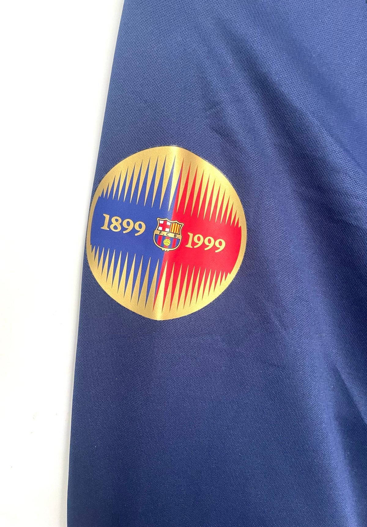 Retro Barcelona Home Shirt 99/00 - Long Sleeve – FullKit image 3