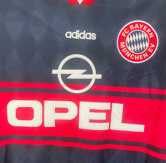 Retro Bayern Munich Away Shirt 97/99 - Long Sleeve – FullKit image 2