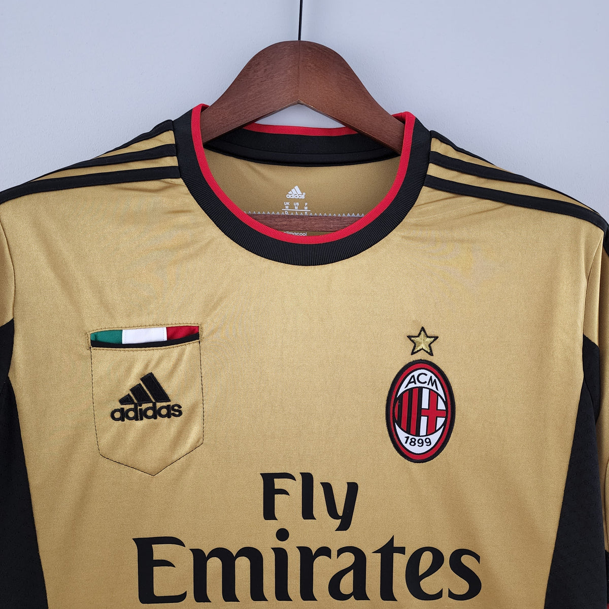 Retro AC Milan Home Shirt 13/14 – FullKit image 4