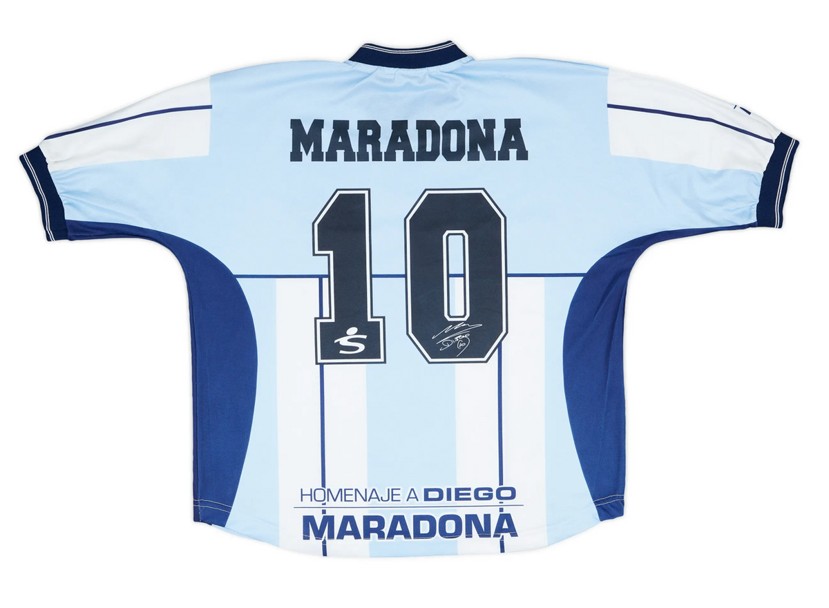 Retro Argentina Shirt 2001 - Maradona 10 – FullKit image 2