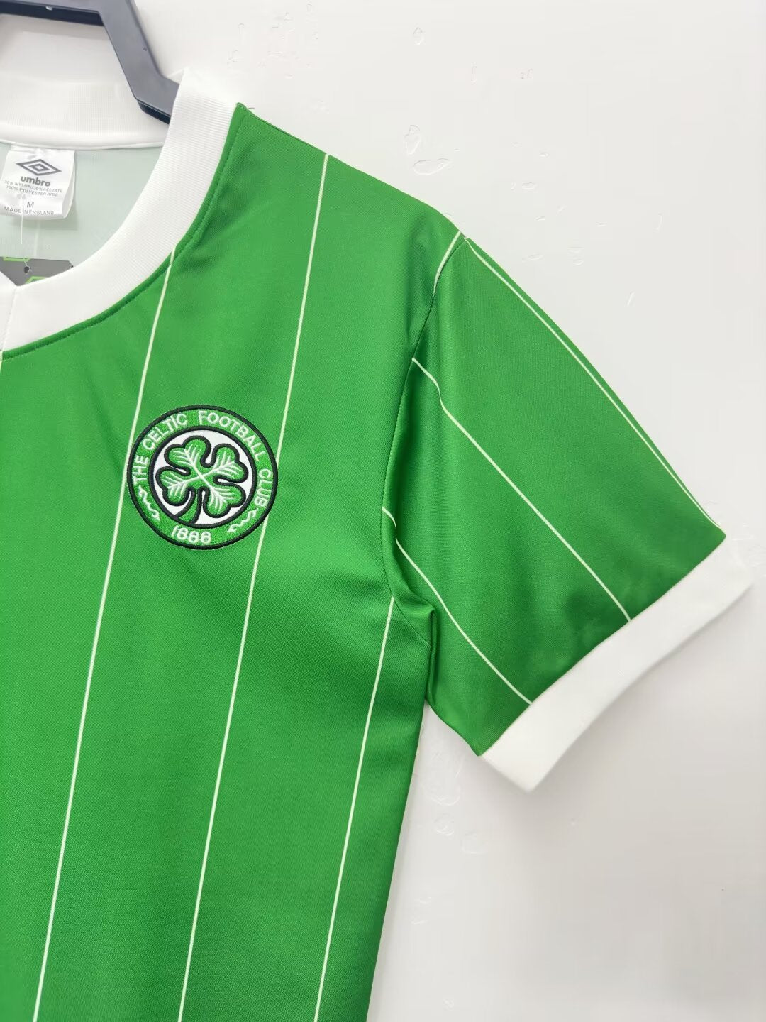 Retro Celtic Home Shirt 84/86 – FullKit image 3