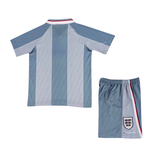 Kids Retro England Away Kit 1996 – FullKit image 2