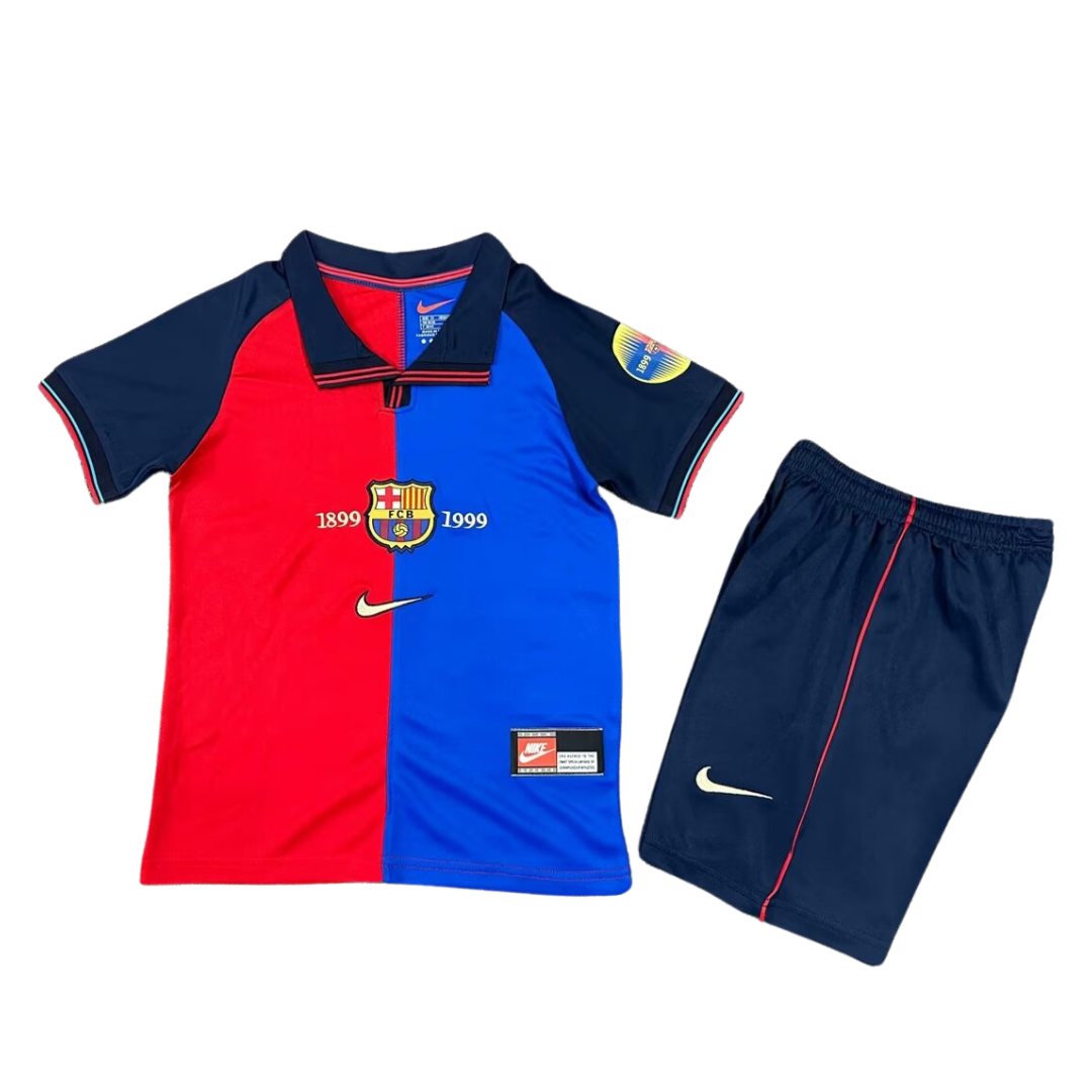 Kids Retro Barcelona Home Kit 99/00 – FullKit