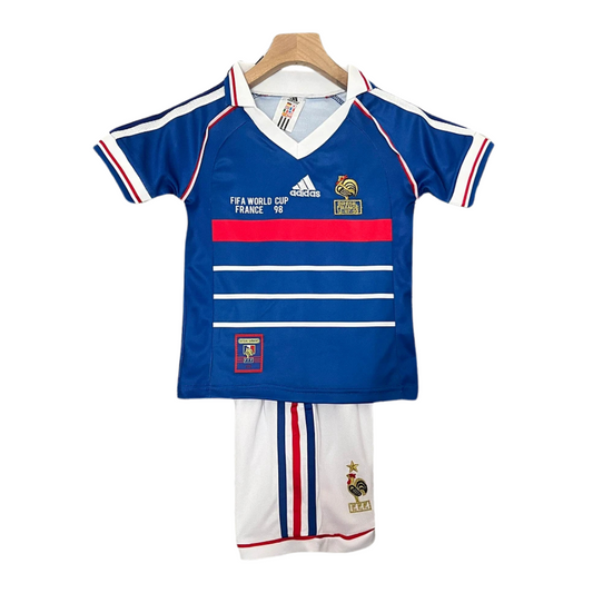 Kids Retro France Home Kit 1998 – FullKit