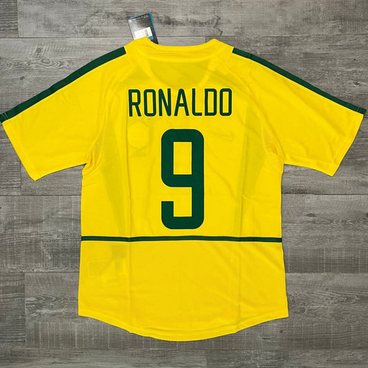 Retro Brazil Home Shirt 02/03 - FullKit image 2
