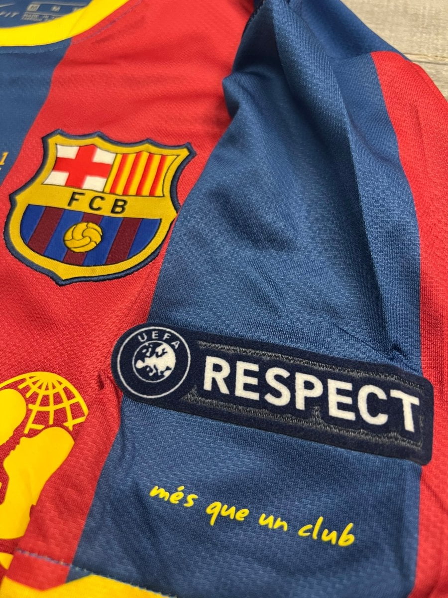 Retro Barcelona Home Shirt 10/11 - FullKit image 8