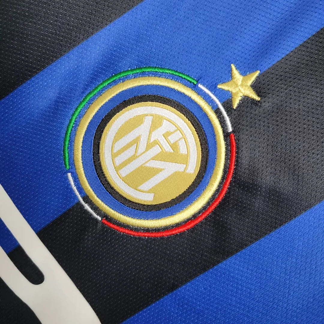 Kids Retro Inter Milan Home Kit 09/10 – FullKit image 3