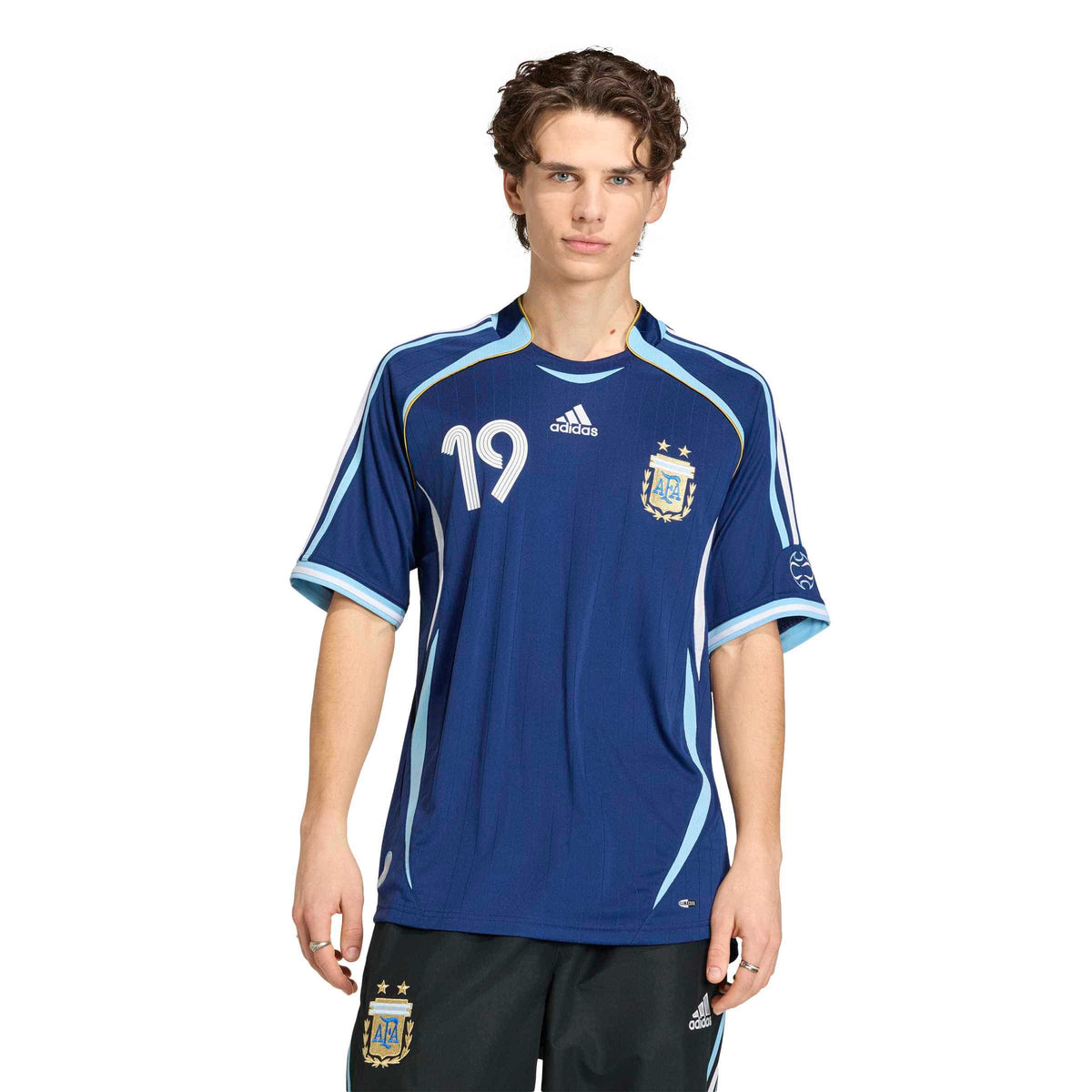 Retro Argentina Away Shirt 2006 - Messi 19 – FullKit image 3