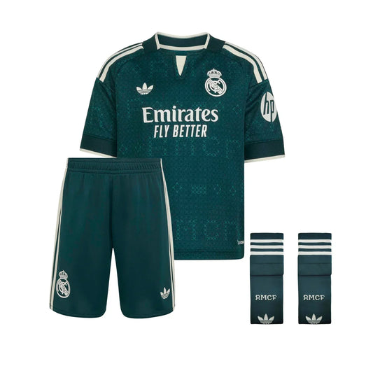 Kids Real Madrid Away Kit 26/27 – FullKit