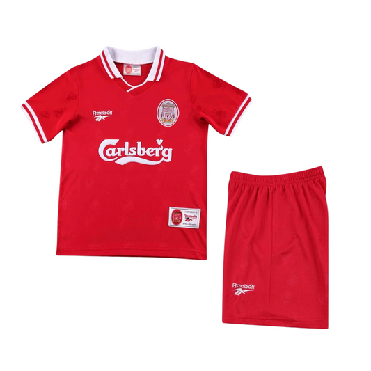 Kids Retro Liverpool Home Kit 96/97 – FullKit