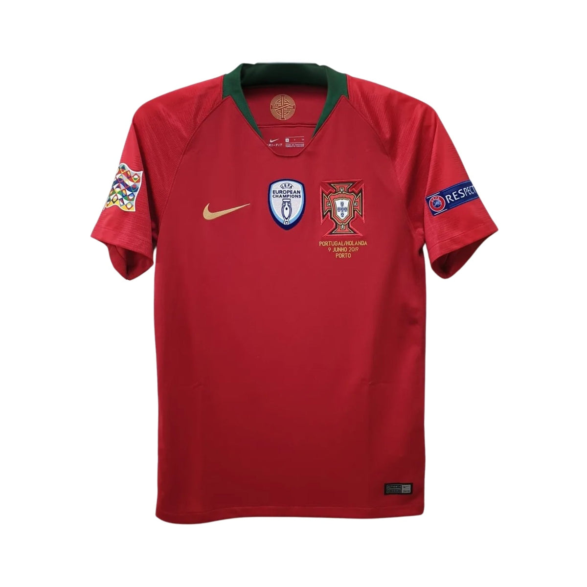 Portugal Liga Das Nacoes Home Shirt 18/19 - Final - FullKit