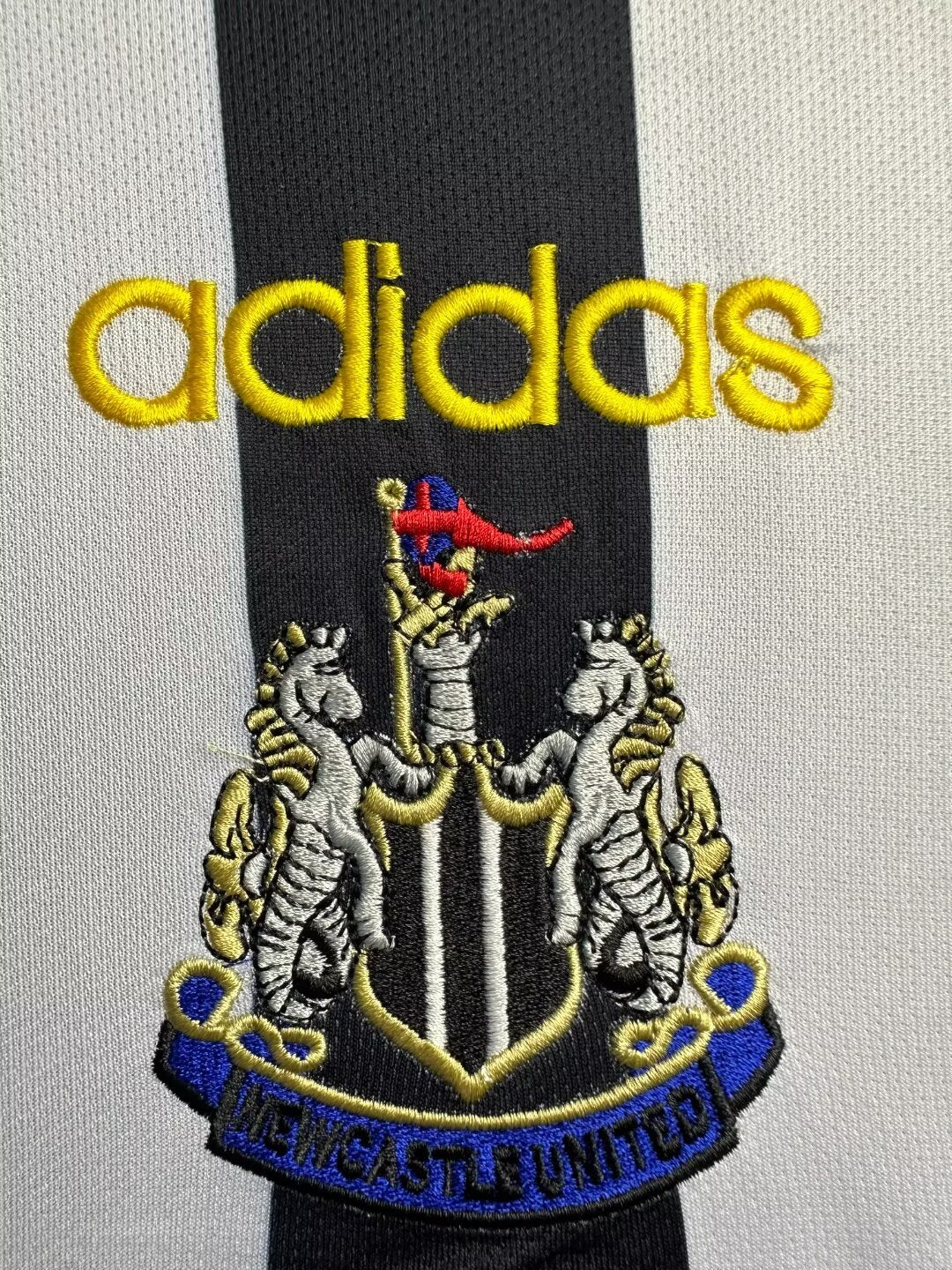Retro Newcastle United Home Shirt 97/99 - Long Sleeve – FullKit image 3