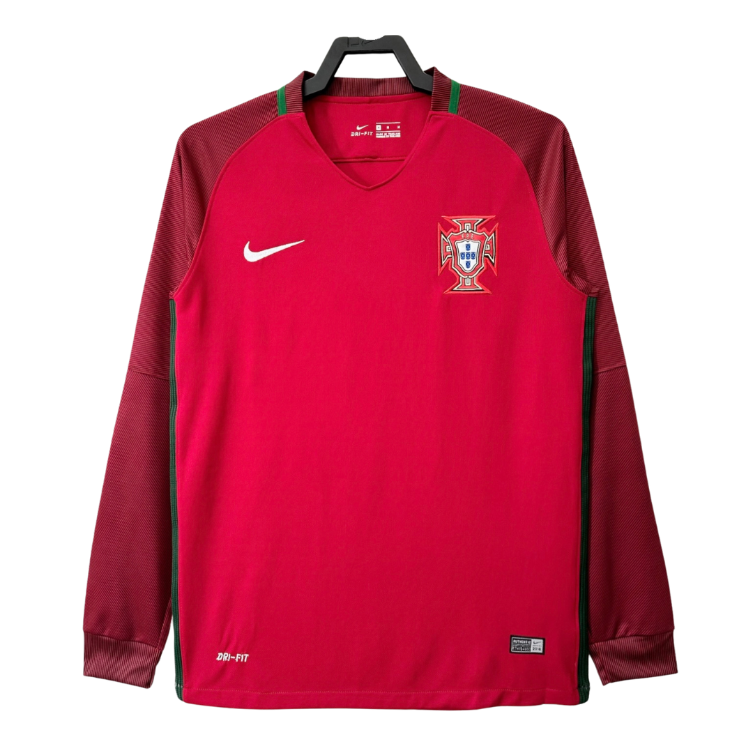 Retro Portugal Home Shirt 2016 - Long Sleeve – FullKit