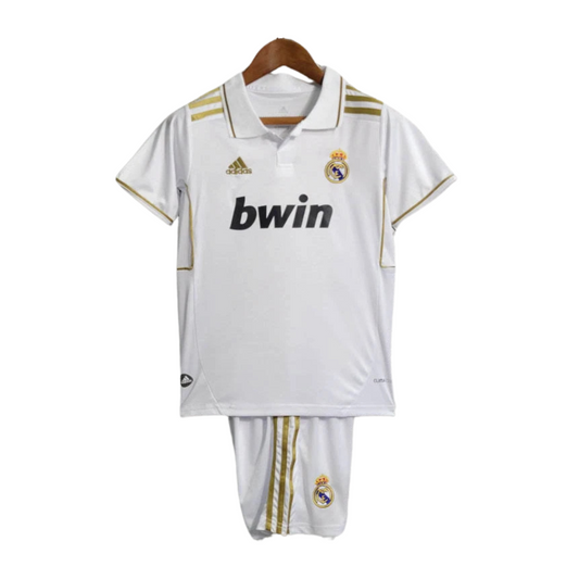 Kids Retro Real Madrid Home Kit 11/12 – FullKit