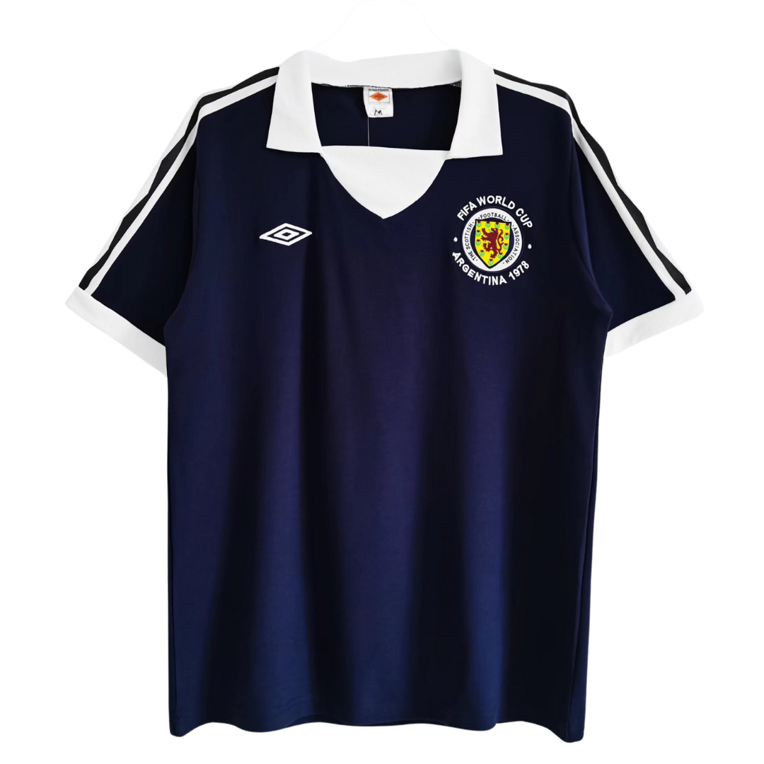 Retro Scotland Home Shirt 1978 – FullKit
