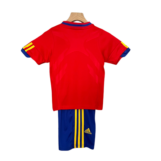 Kids Retro Spain Home Kit 2010 – FullKit image 2