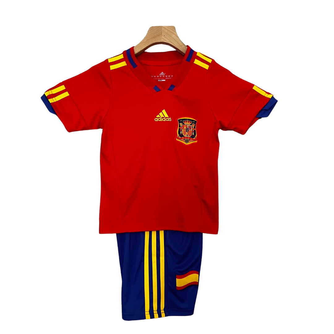 Kids Retro Spain Home Kit 2010 – FullKit
