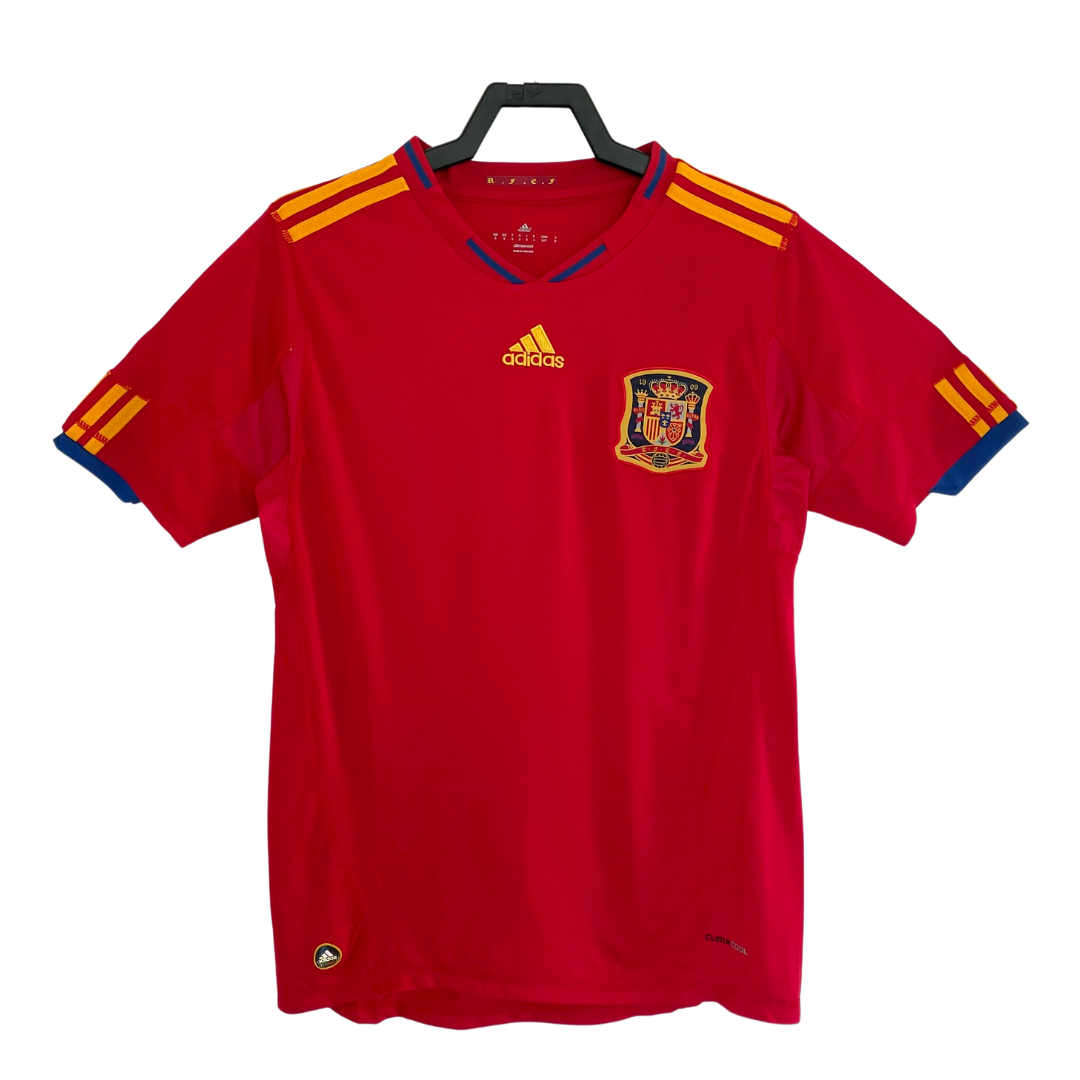 Retro Spain Home Shirt 2010 – FullKit