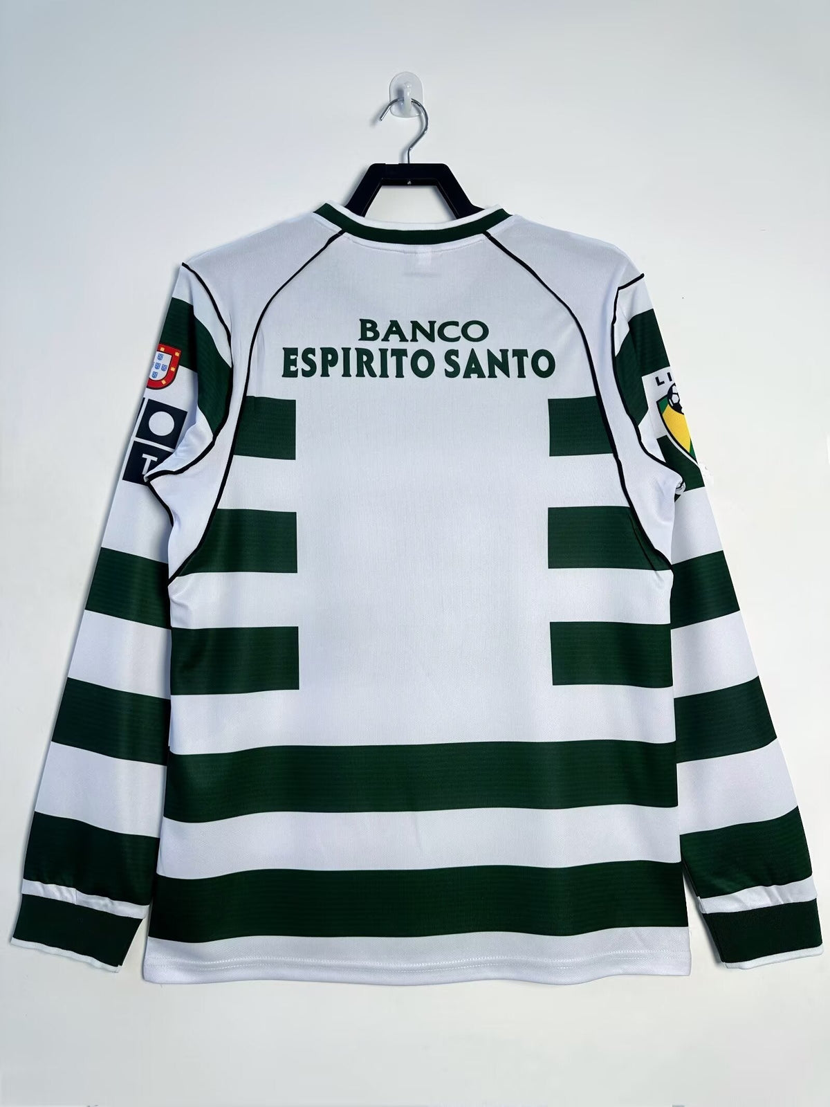 Retro Portugal Home Shirt 01/03 - Long Sleeve – FullKit image 4