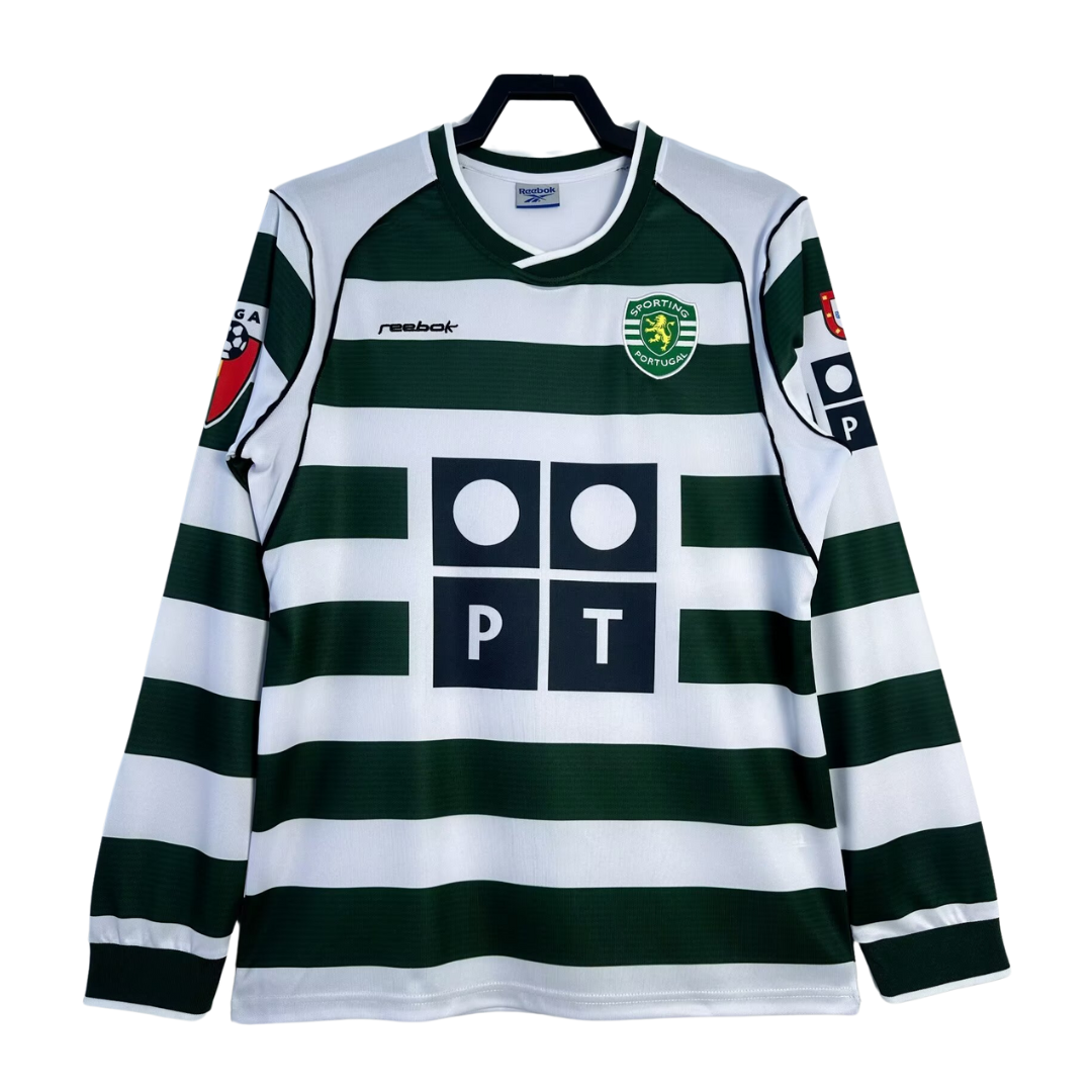 Retro Portugal Home Shirt 01/03 - Long Sleeve – FullKit