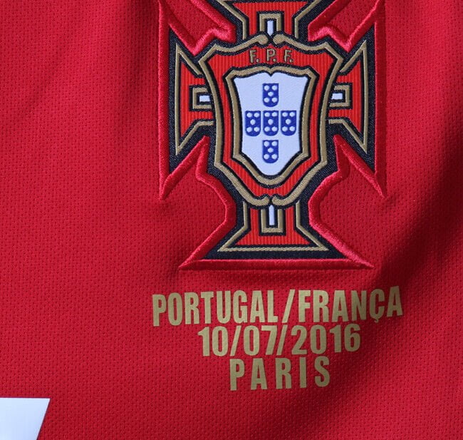 Portugal Shirt 16/17 - Euro, Winners - FullKit image 10