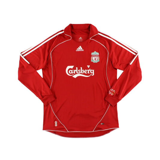 Retro Liverpool Home Shirt 06/07 - Long Sleeve - FullKit