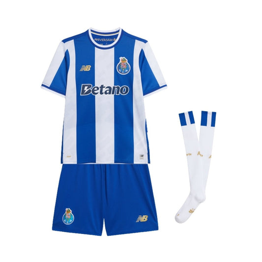 Kids FC Porto Home Shirt 25/26 - FullKit