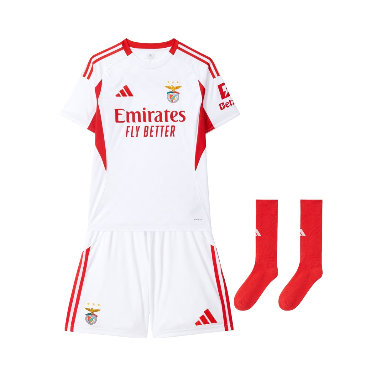Kids Benfica Third Shirt 25/26 - FullKit
