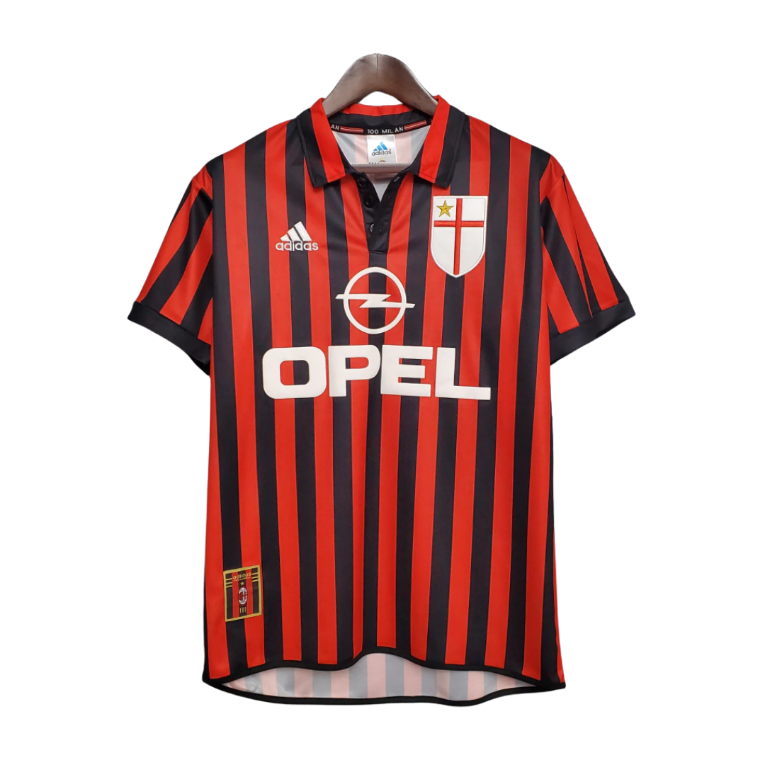 Retro AC Milan Home Shirt 99/00 – FullKit