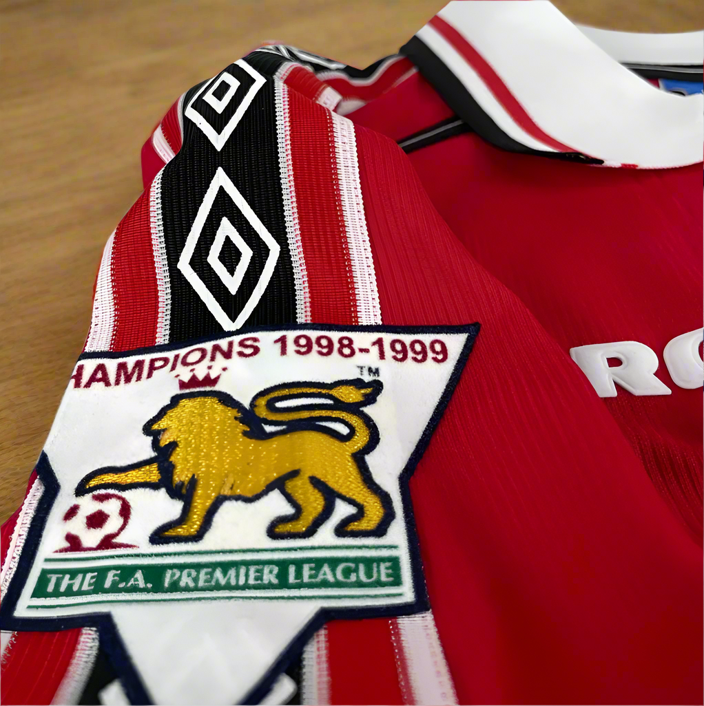 Retro Manchester United Home Shirt 98/99 - Beckham 7 – FullKit image 4