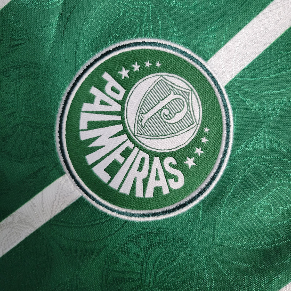 Retro Palmeiras Home Shirt 93/94 - Long Sleeve - FullKit image 3
