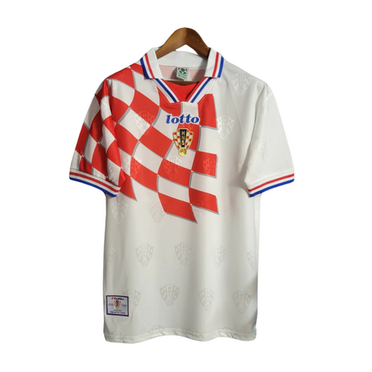 Retro Croatia Home Shirt 1998 – FullKit