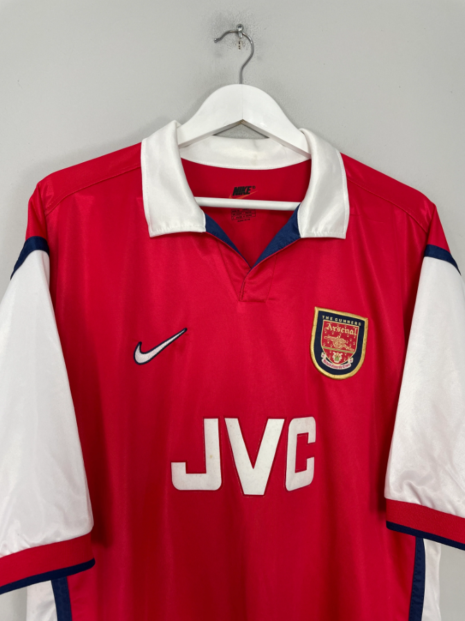 Retro Arsenal Home Shirt 97/98 - Bergkamp 10 – FullKit image 5