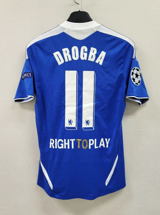 Retro Chelsea Home Shirt 11/12 - Drogba 11 – FullKit image 2