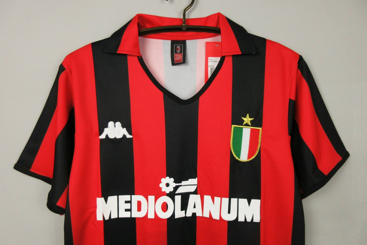 Retro AC Milan Home Shirt 88/89 – FullKit image 2