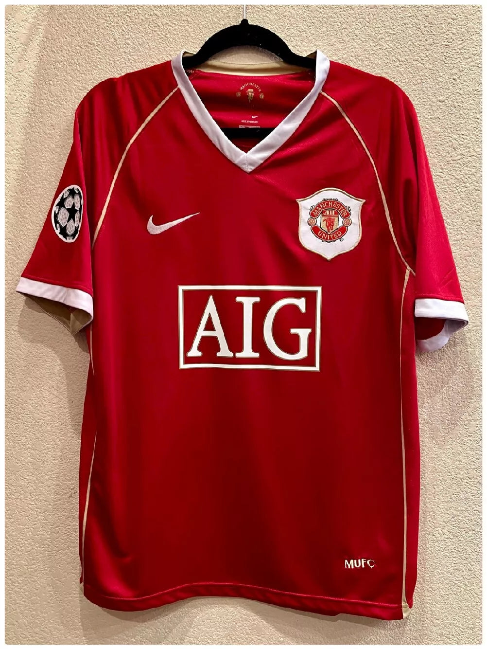 Retro Manchester United Home Shirt 06/07 - Rooney 8 – FullKit image 2