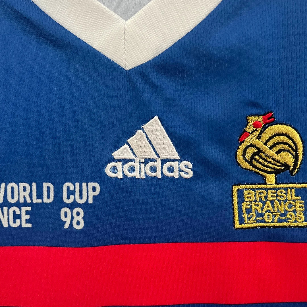 Kids Retro France Home Kit 1998 – FullKit image 3