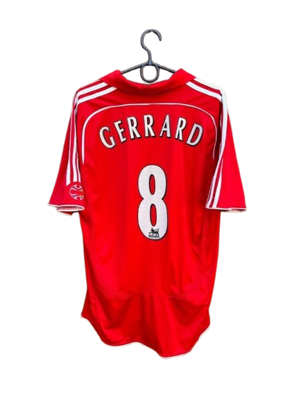 Retro Liverpool Home Shirt 06/07 - Gerrard 8 – FullKit image 3