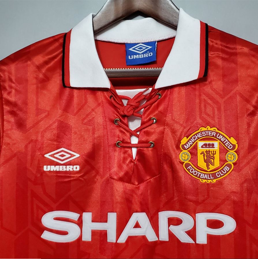 Retro Manchester United Home Shirt 92/94 - Cantona 7 – FullKit image 3