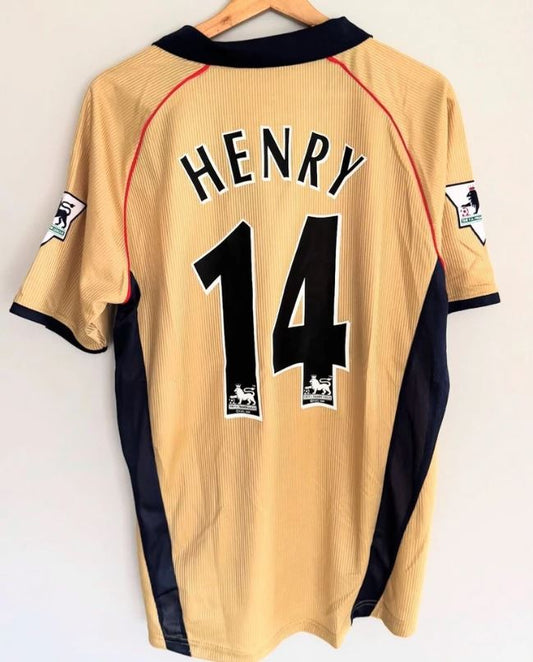 Retro Arsenal Away Shirt 01/02 - Henry 14 – FullKit